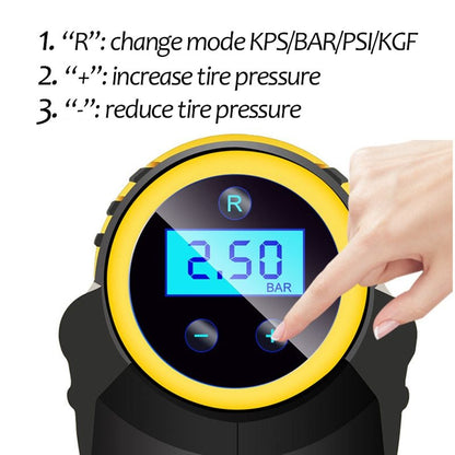 Digital LED Smart Car Air Compressor Pump