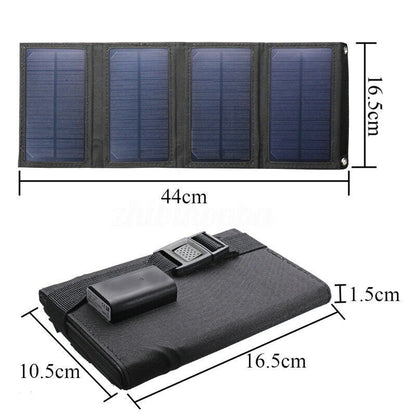 USB Interface 20W5V Portable Foldable Battery Panel Solar